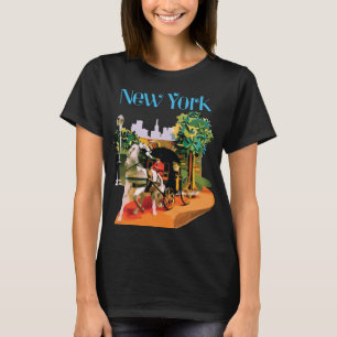 New York City Siluett Vibrant Resa T Shirt