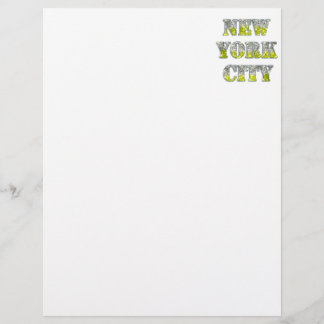 New York City Silver Guld Glitter