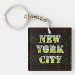 New York City Silver Guld Glitter