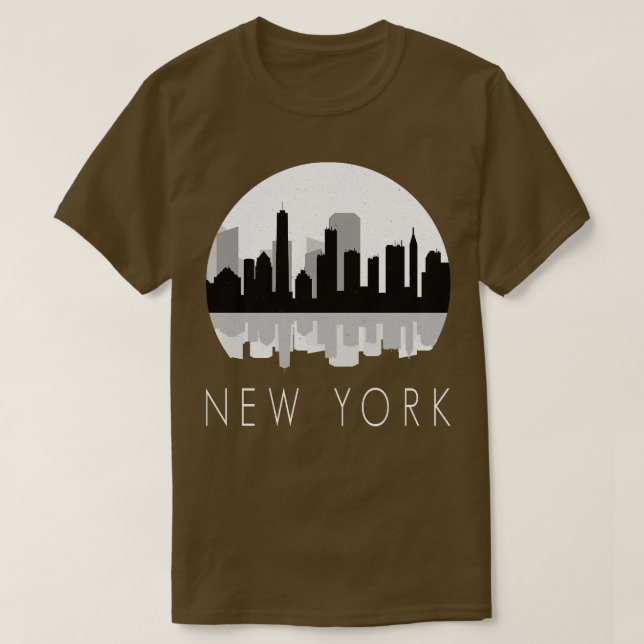 New York City Skyline 1 T Shirt (Design framsida)