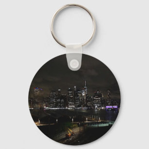 New York City Skyline #2 Keychain Nyckelring