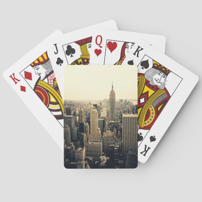 New York City Skyline Casinokort (Baksidan)
