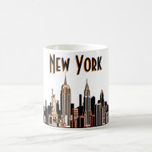 New York City Skyline Coffee Mugg