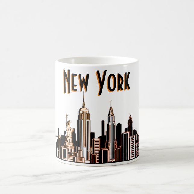 New York City Skyline Coffee Mugg (Center)
