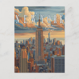 New York City Skyline - Ett vykort att minnas