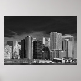 New York City Skyline Förenta staterna Poster