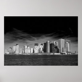 New York City Skyline Förenta staterna Poster