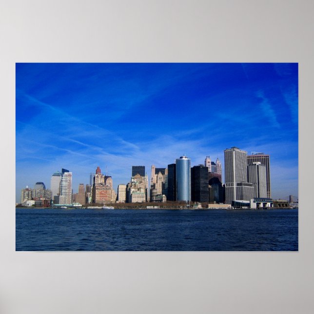 New York City Skyline Förenta staterna Poster (Framsidan)