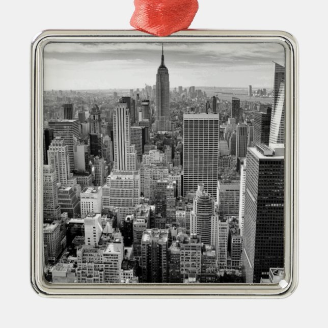 New York City Skyline Julgransprydnad Metall (Framsidan)
