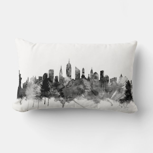 New York City Skyline Lumbarkudde (Framsida)