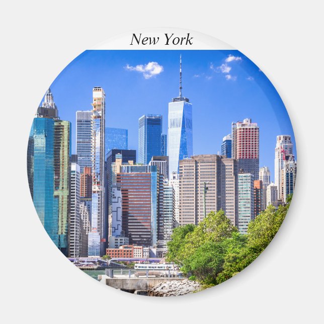 New York City Skyline Magnet (Framsidan)