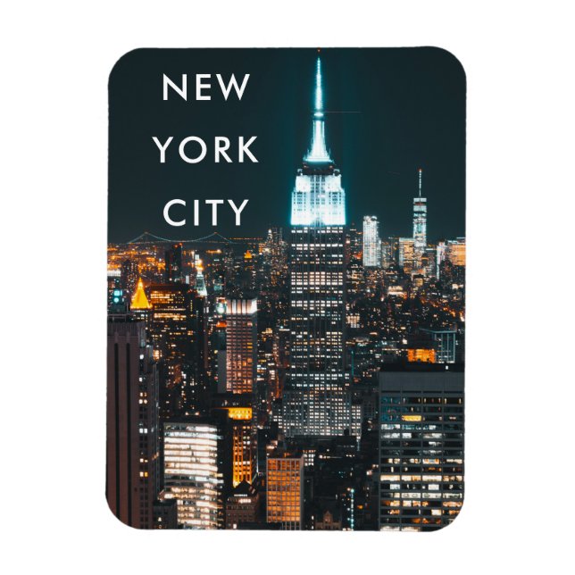 New York City Skyline Magnet (Vertikal)