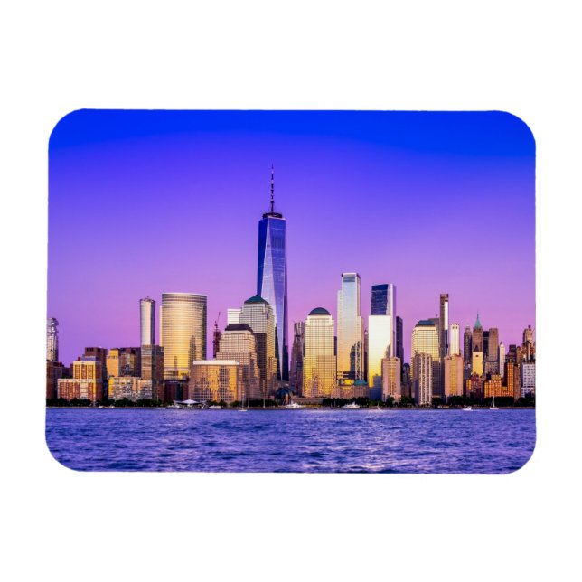 New York City Skyline Magnet (Horisontell)