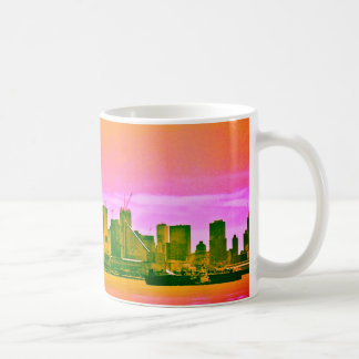 New York City Skyline Mugg av Tamara Diaz Art