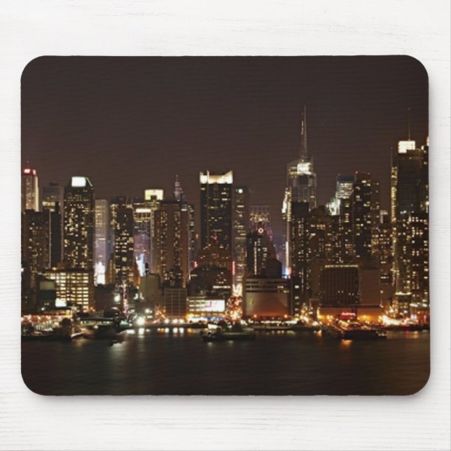 New York City Skyline Musmatta (Framsidan)