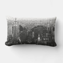 New York City Skyline | NYC | Svartvitt