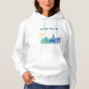 New York City Skyline NYC Travel America Liberty T Shirt