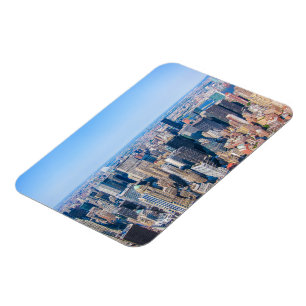 New York City Skyline Photo Byggnad View of City Magnet