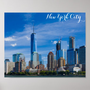 New York City Skyline Photo Poster