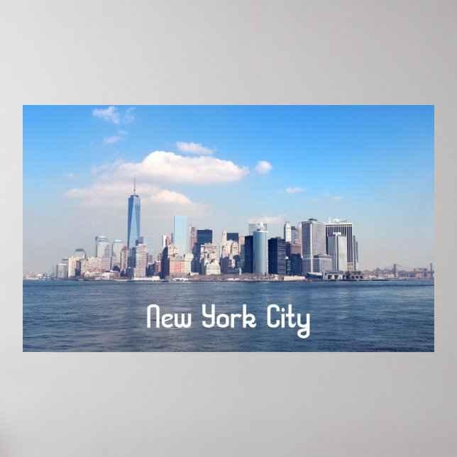 New York City Skyline Poster (Framsidan)