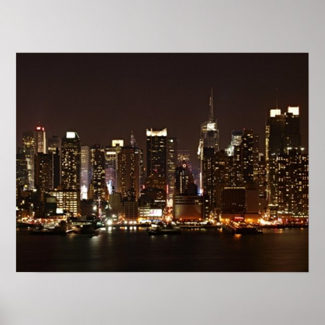 New York City Skyline Poster (Framsidan)