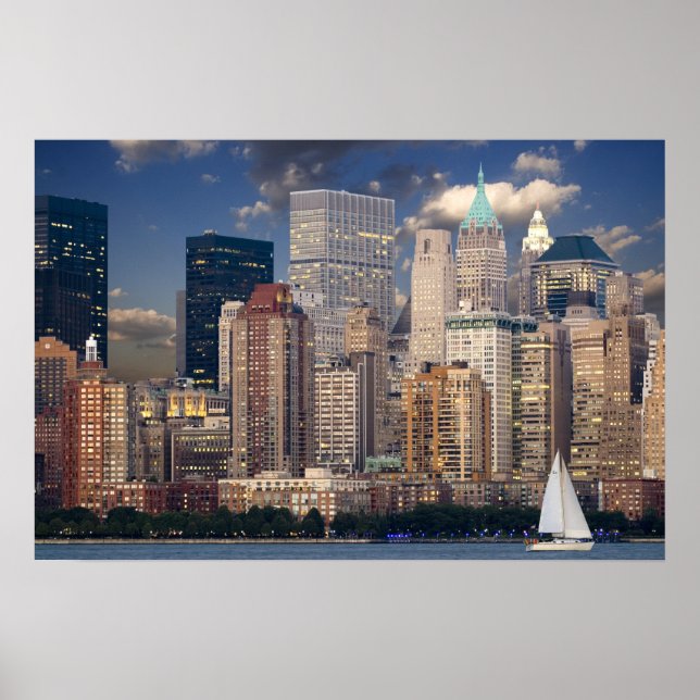 New York City Skyline Poster (Framsidan)