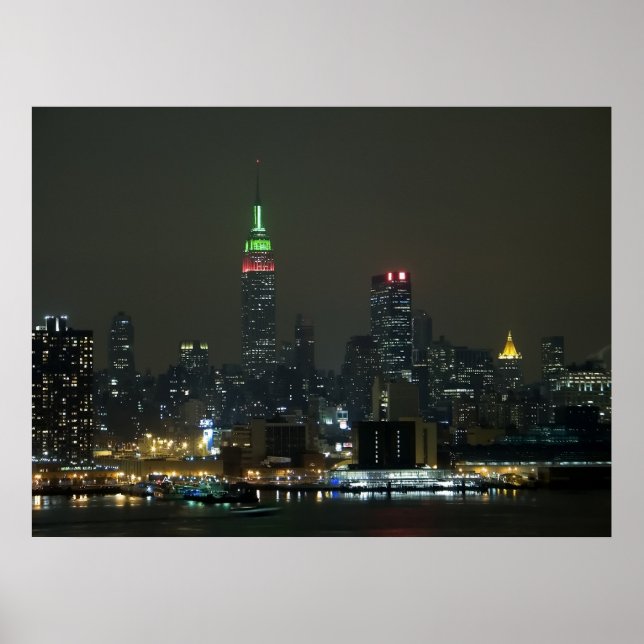 New York City Skyline Poster (Framsidan)