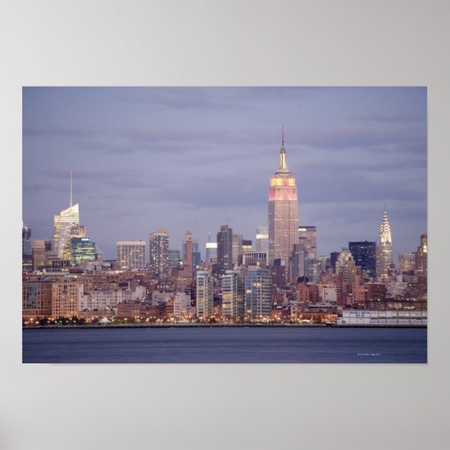New York City Skyline Poster (Framsidan)
