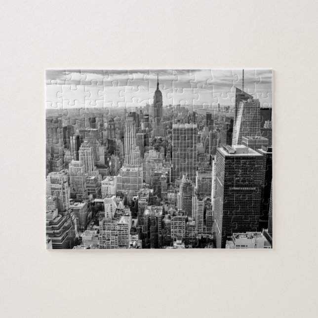 New York City Skyline Pussel (Horisontell)