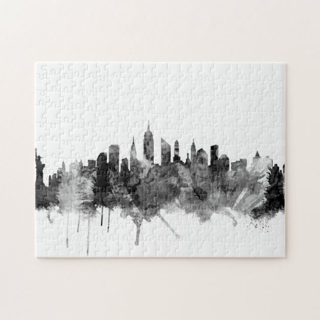 New York City Skyline Pussel (Horisontell)
