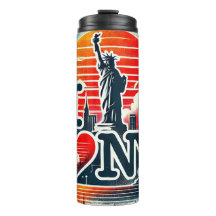 New York City Skyline Sunset T-Shirt