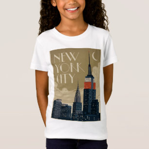 New York City Skyline T Shirt