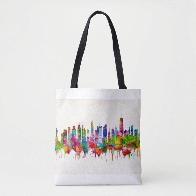 New York City Skyline Tygkasse (Framsida)