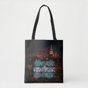 New York City Skyline Tygkasse