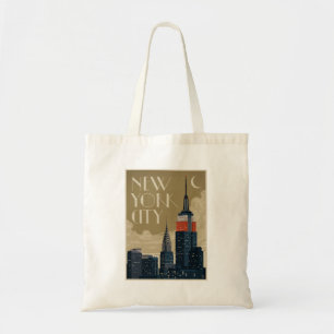 New York City Skyline Tygkasse