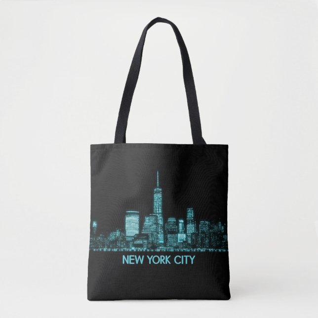 New York City Skyline Tygkasse (Framsida)