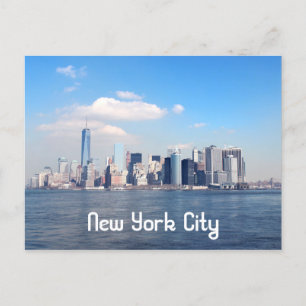 New York City Skyline Vykort