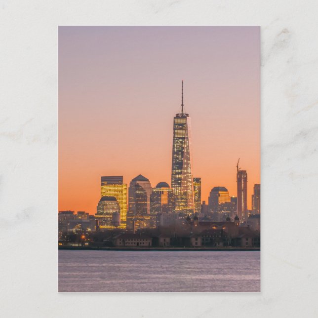 New York City Skyline Vykort (Framsida)