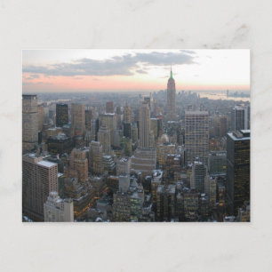 New York City Skyline Vykort