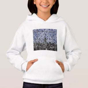 New York City Skyscrapers Möt portugisiska plattor T Shirt
