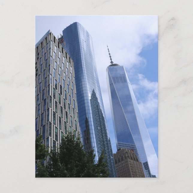New York City Skyscrapers Vykort (Framsida)