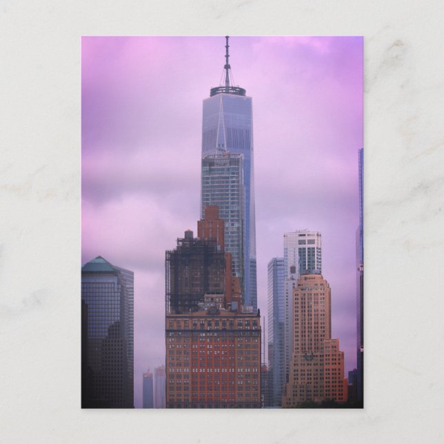 New York City Skyscrapers Vykort (Framsida)