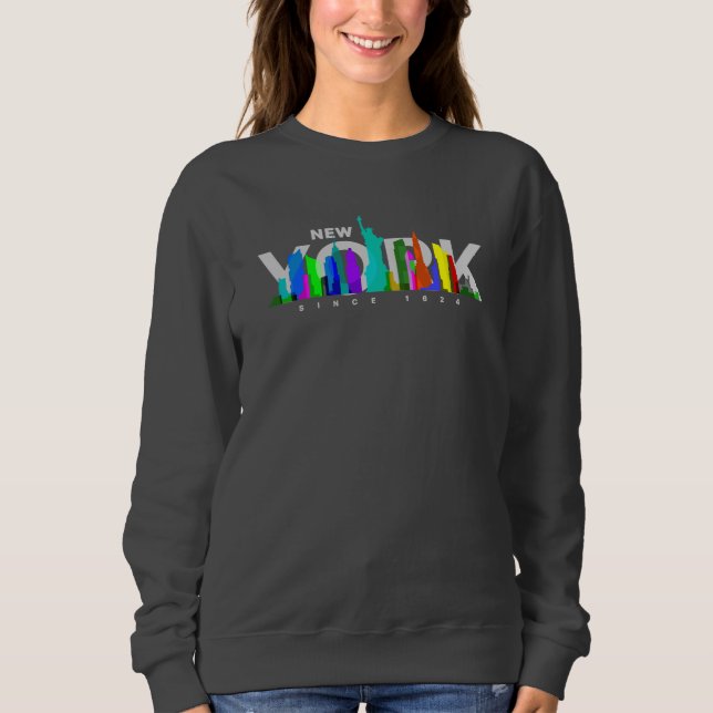 New York City | Sötskjorta för kvinnor T Shirt (Framsida)