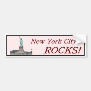 New York City stenar! Bildekal