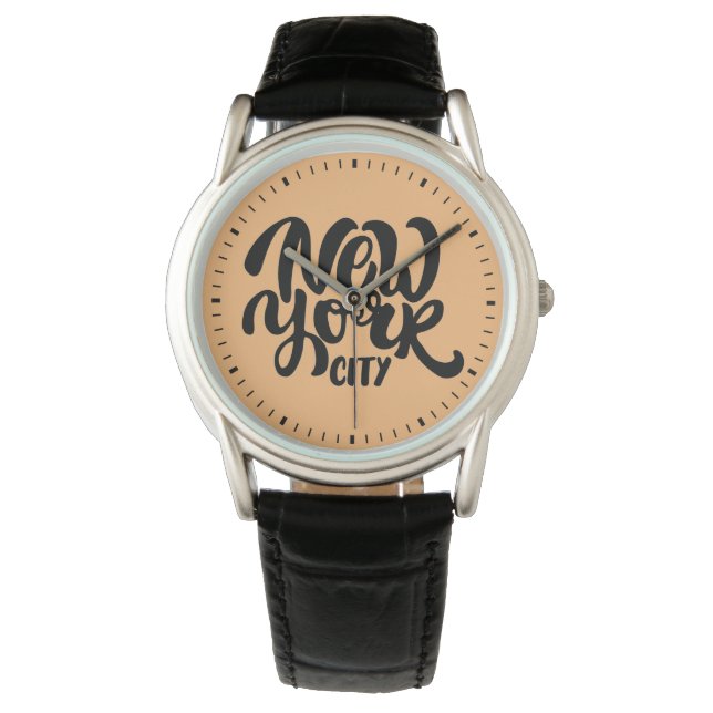 New York City Stil Armbandsur (Framsida)