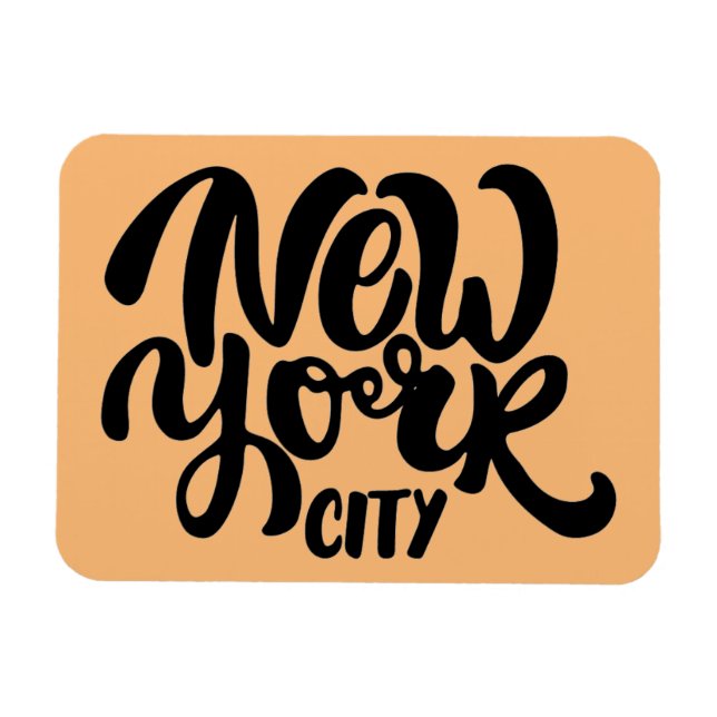 New York City Stil Magnet (Horisontell)