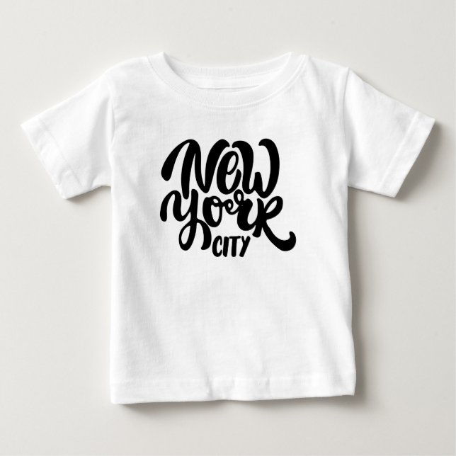 New York City stil Tee Shirt (Framsida)