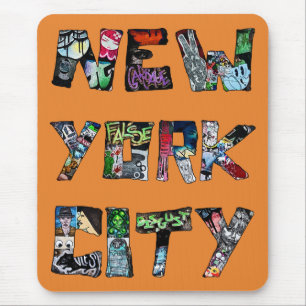 New York City Street Art Mousemat Musmatta