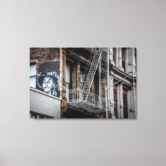 New York City Street Graffiti Photo Canvastryck