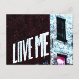 New York City Street Graffiti Photo Vykort